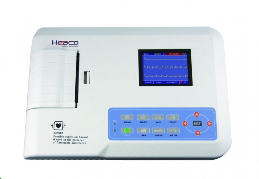 трехканальный экг аппарат 300g